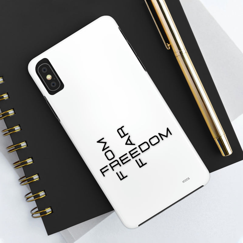 Freedom From Fear Tough Phone Cases, Case-Mate