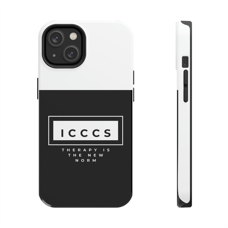 ICCCS Therapy is the New Norm Tough Phone Cases, Case-Mate