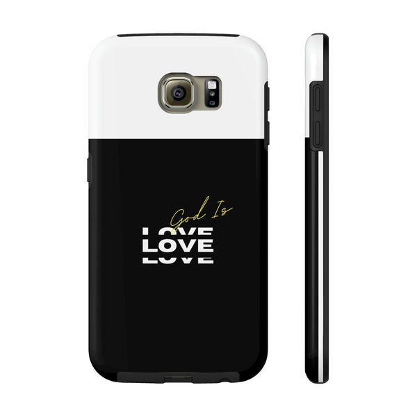 God is Love Tough Phone Cases, Case-Mate