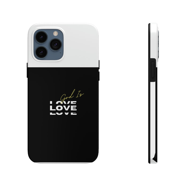 God is Love Tough Phone Cases, Case-Mate