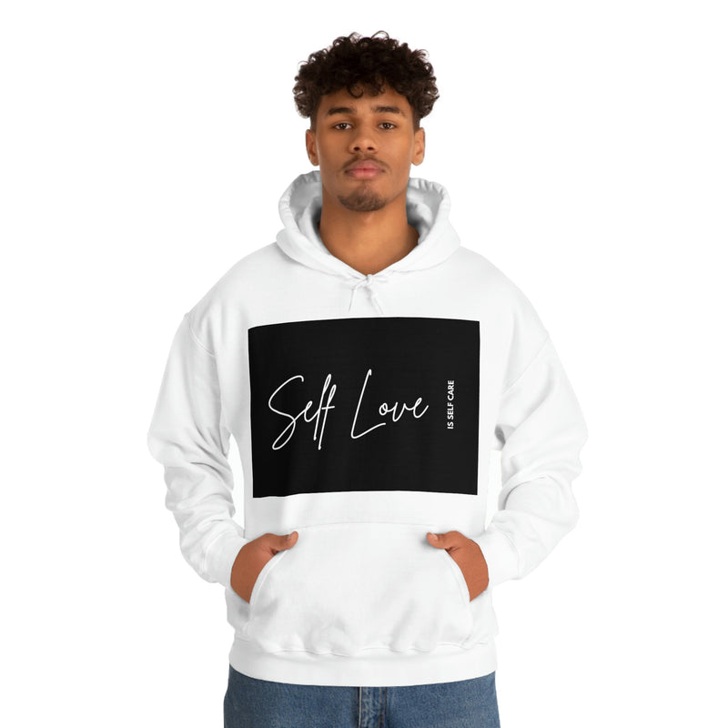 Self Love Is Self Care Unisex Heavy Blend™ Hooded Sweatshirt