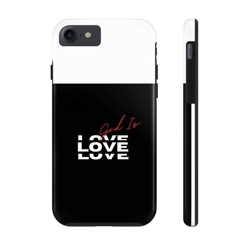 God is Love Tough Phone Cases, Case-Mate