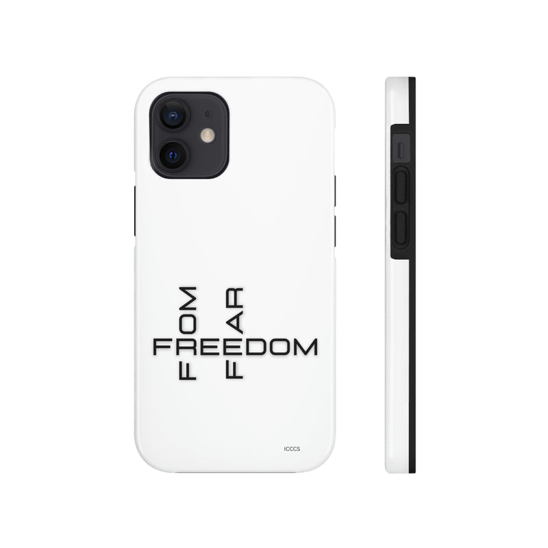 Freedom From Fear Tough Phone Cases, Case-Mate