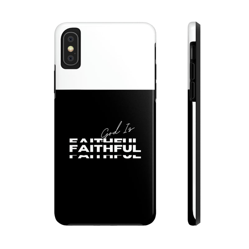 God is Faithful Tough Phone Cases, Case-Mate