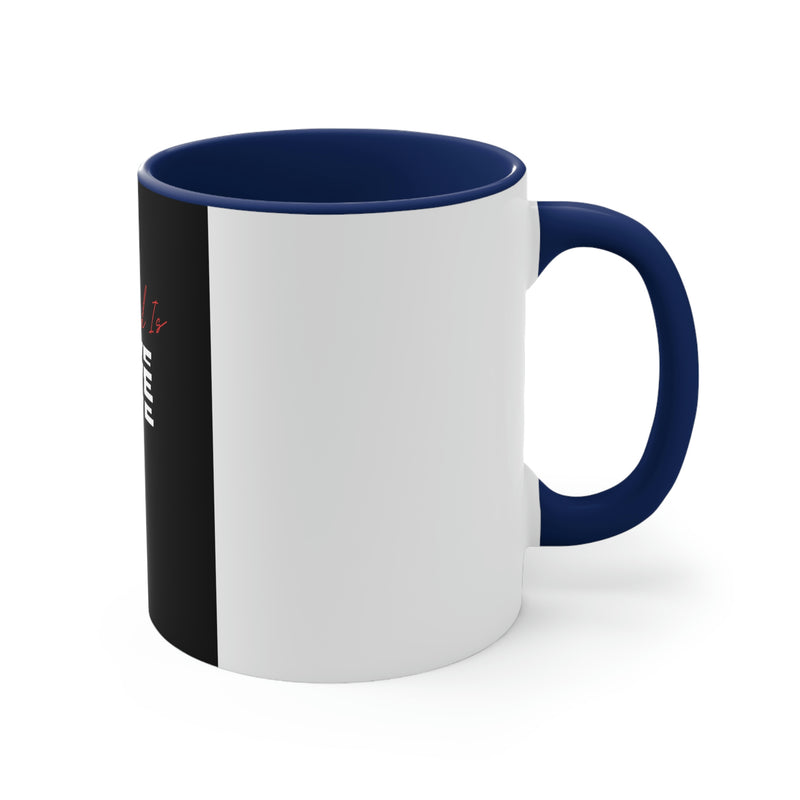 God is Love Accent Coffee Mug, 11oz