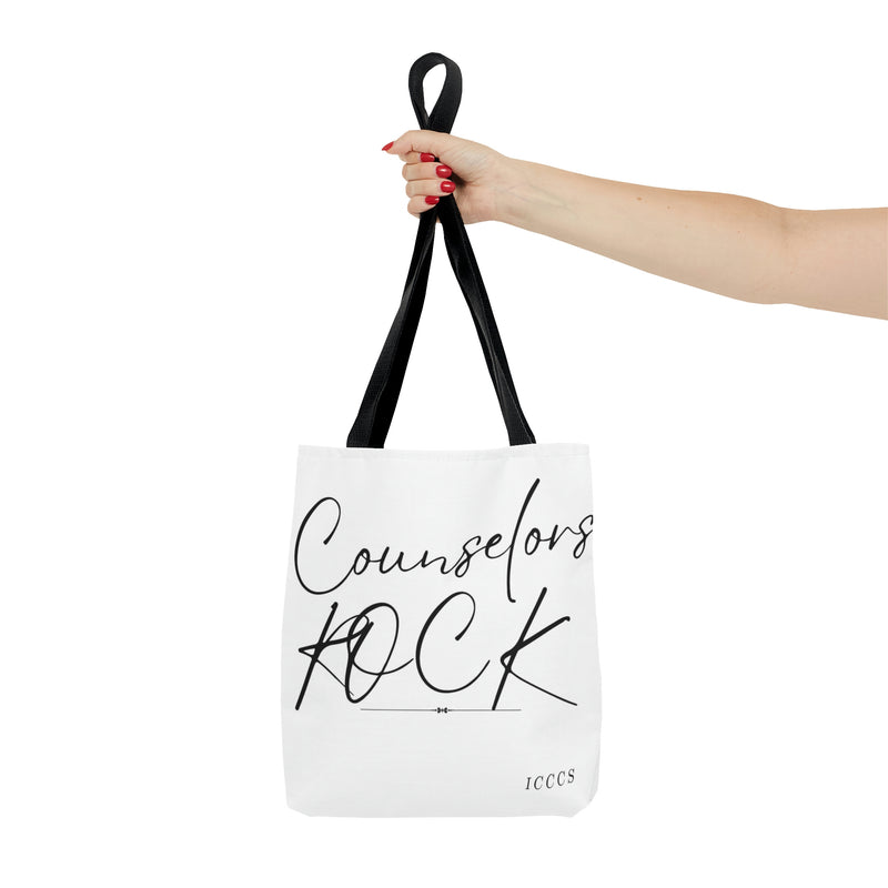 Counselors Rock AOP Tote Bag