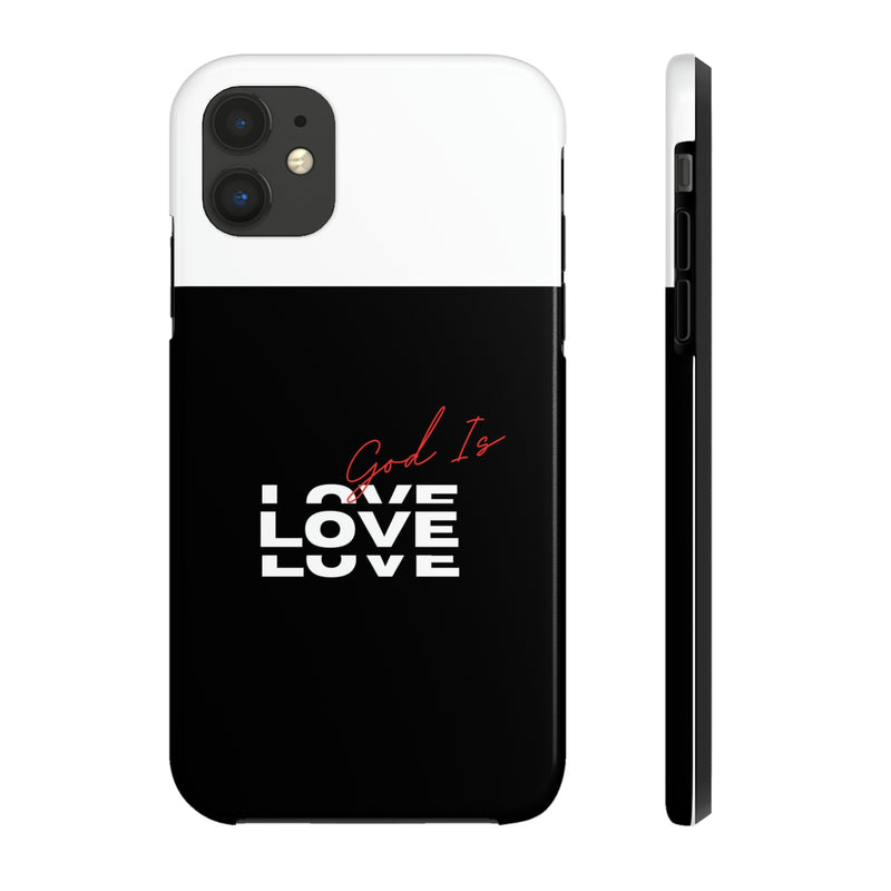 God is Love Tough Phone Cases, Case-Mate