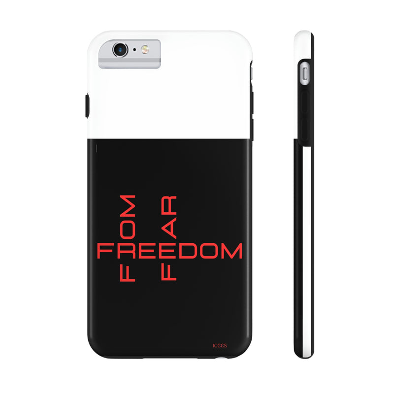 Freedom From Fear Tough Phone Cases, Case-Mate