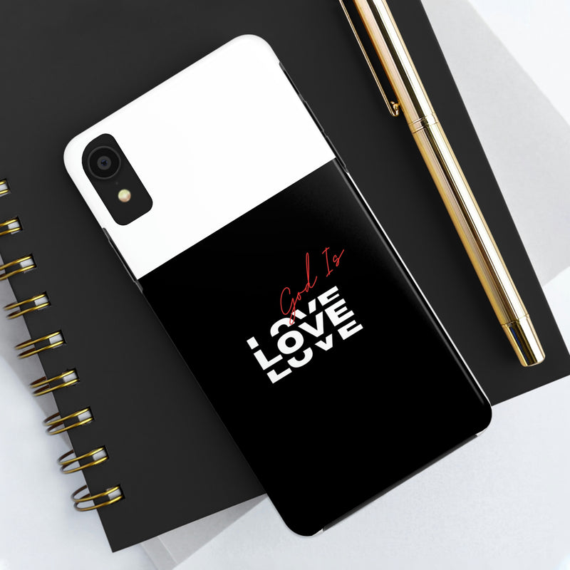 God is Love Tough Phone Cases, Case-Mate