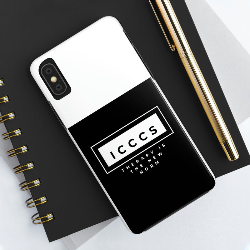 ICCCS Therapy is the New Norm Tough Phone Cases, Case-Mate