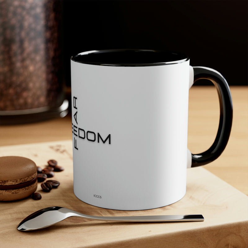 Freedom From Fear Accent Coffee Mug, 11oz