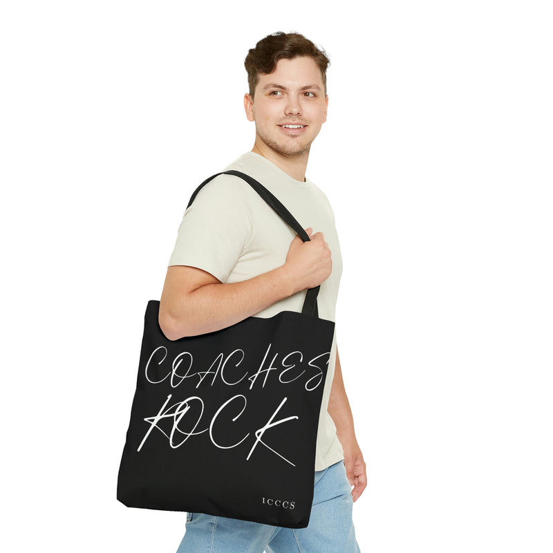 Coaches Rock AOP Tote Bag