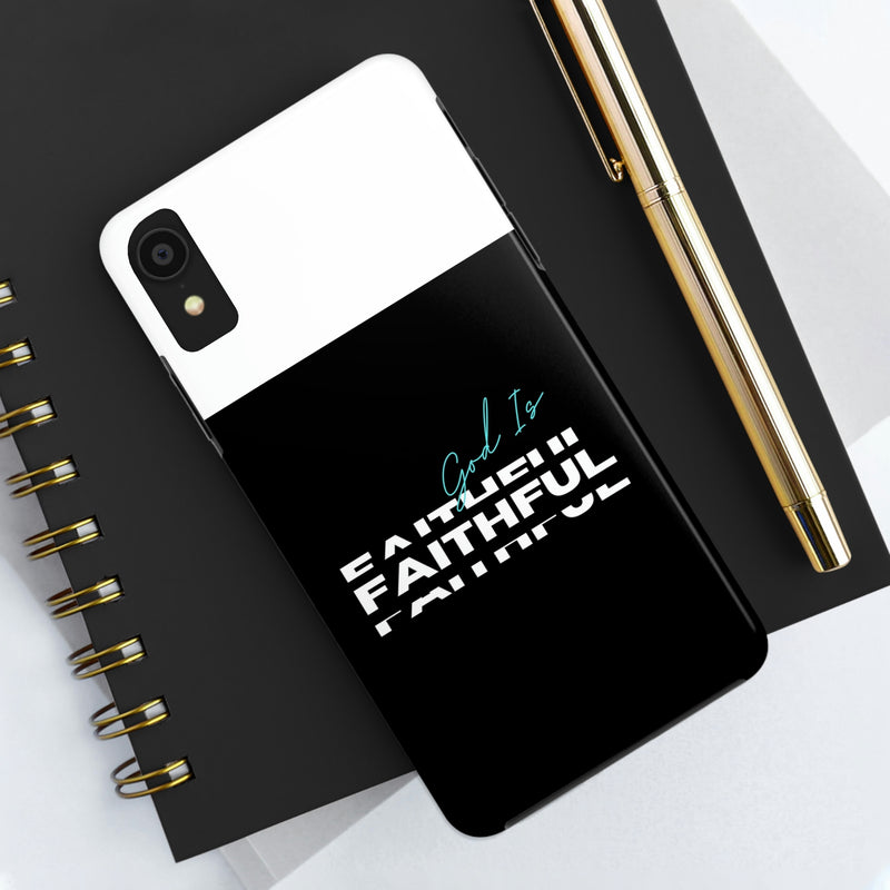 God is Faithful Tough Phone Cases, Case-Mate