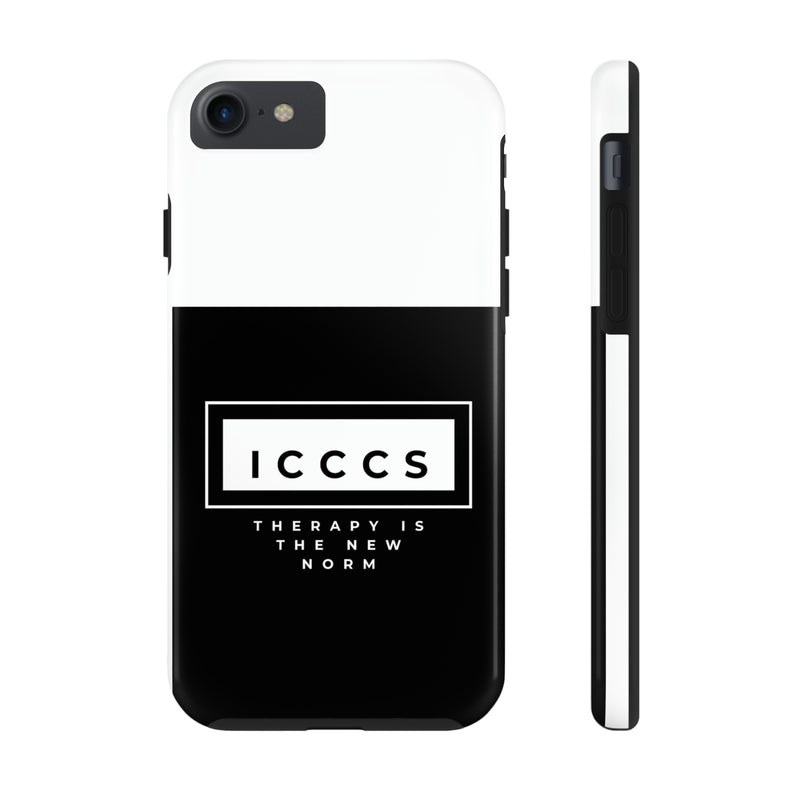 ICCCS Therapy is the New Norm Tough Phone Cases, Case-Mate