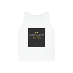 My Boundaries Matter Unisex Heavy Cotton Tank Top