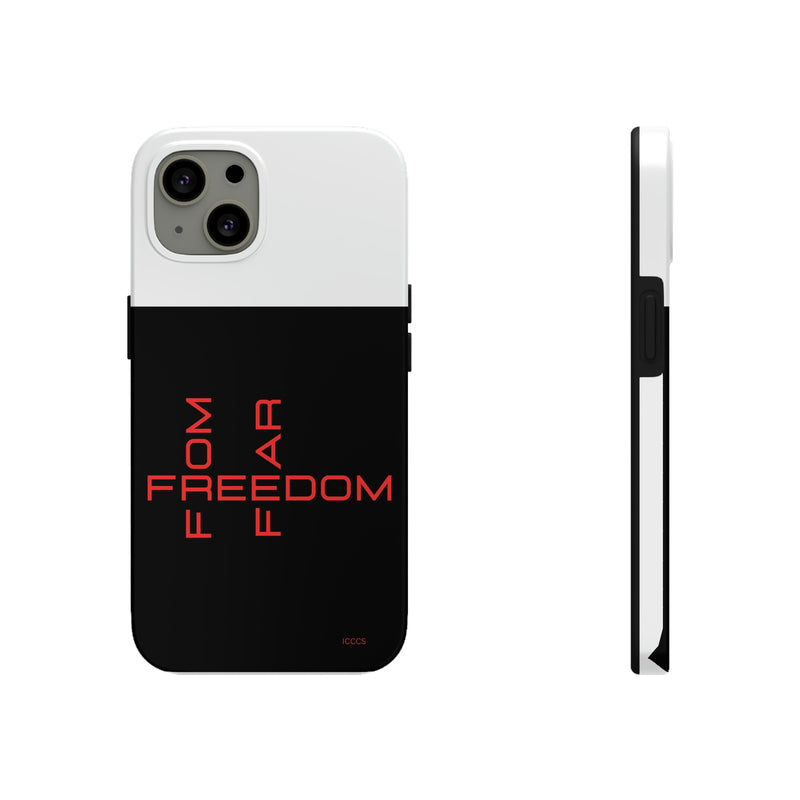 Freedom From Fear Tough Phone Cases, Case-Mate