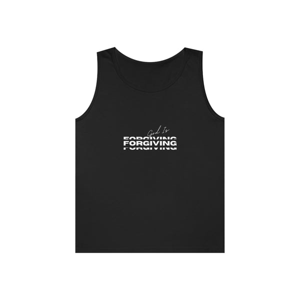 God Is Forgiving Unisex Heavy Cotton Tank Top