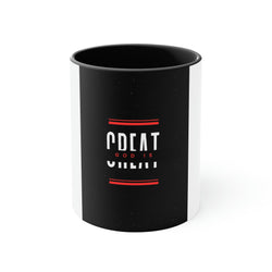 God is Great Accent Coffee Mug, 11oz