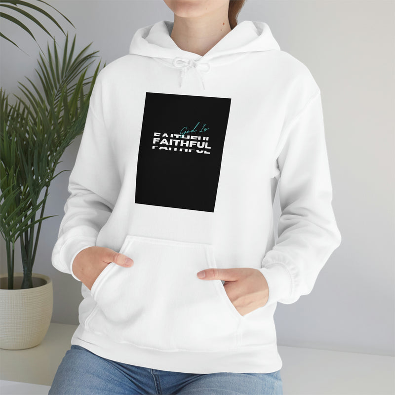 God Is Faithful Unisex Heavy Blend™ Hooded Sweatshirt