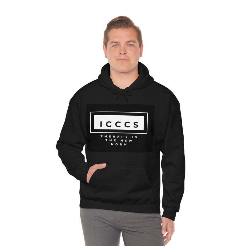 ICCCS Therapy Is The New Norm Unisex Heavy Blend™ Hooded Sweatshirt