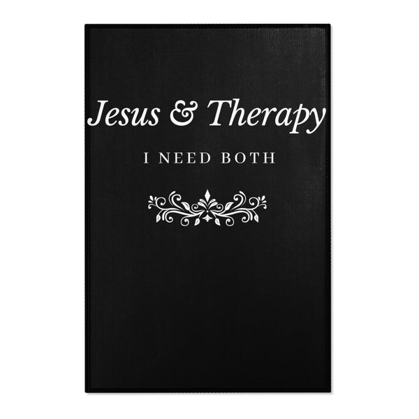 Jesus & Therapy Area Rugs