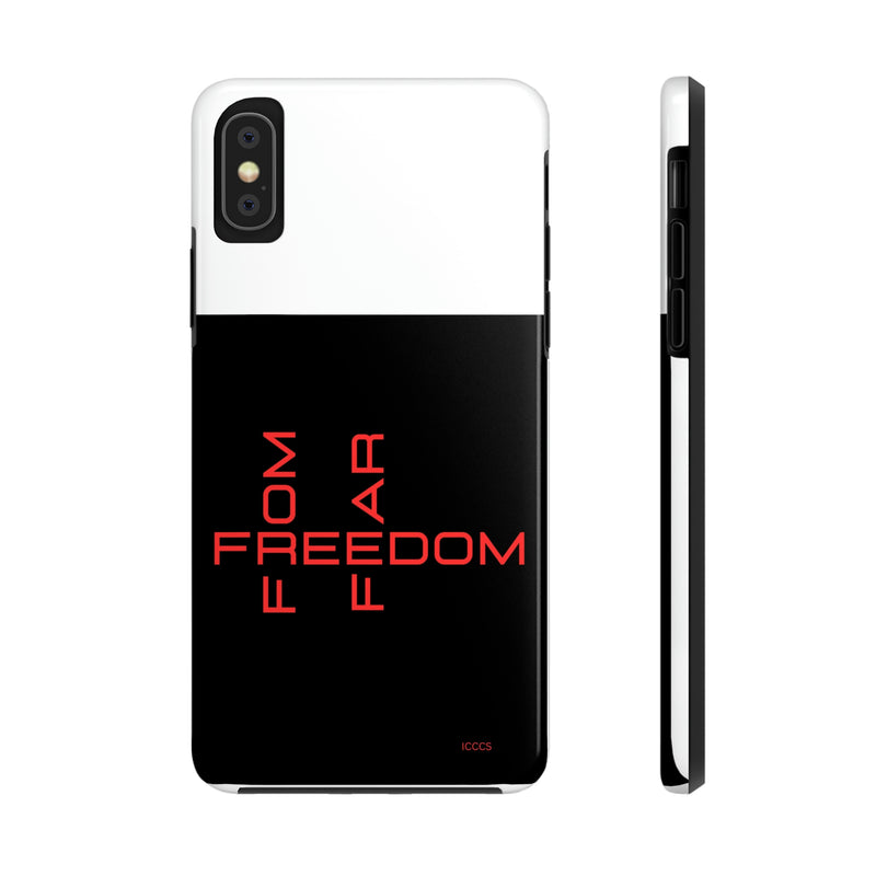 Freedom From Fear Tough Phone Cases, Case-Mate