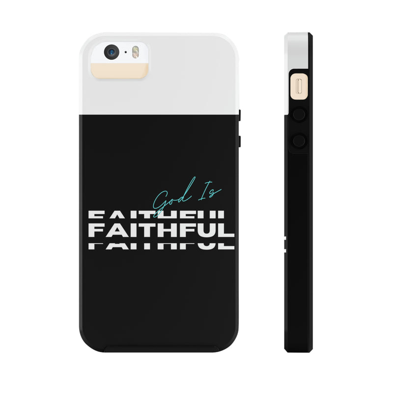 God is Faithful Tough Phone Cases, Case-Mate