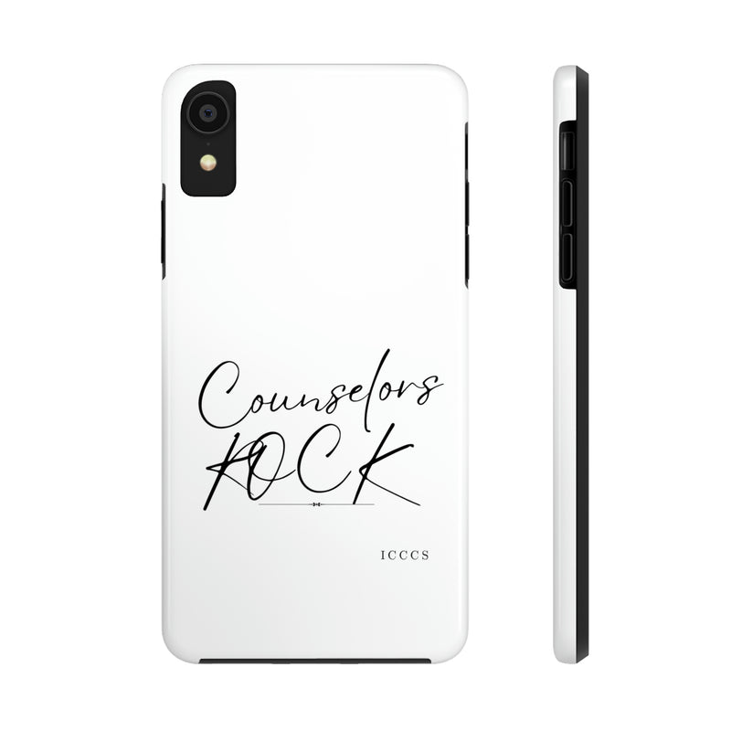 Counselors Rock Tough Phone Cases, Case-Mate