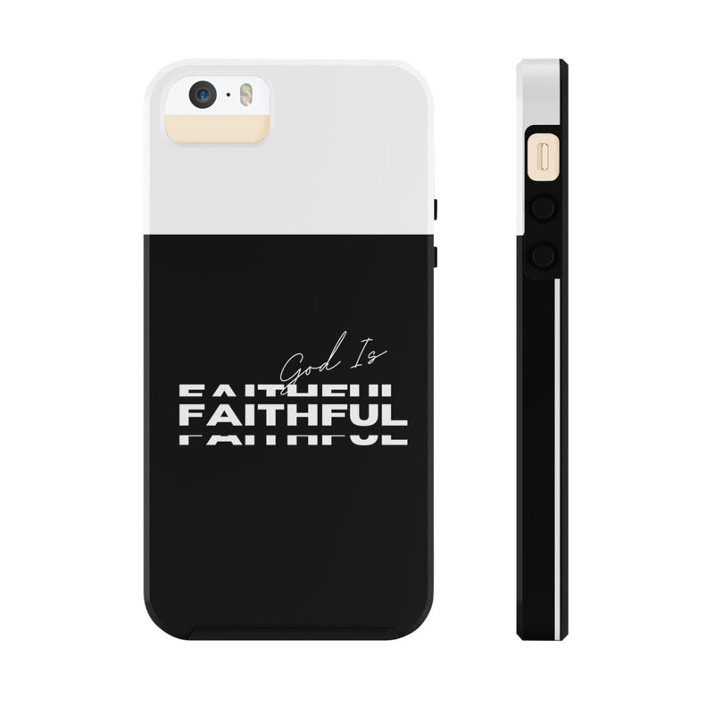 God is Faithful Tough Phone Cases, Case-Mate