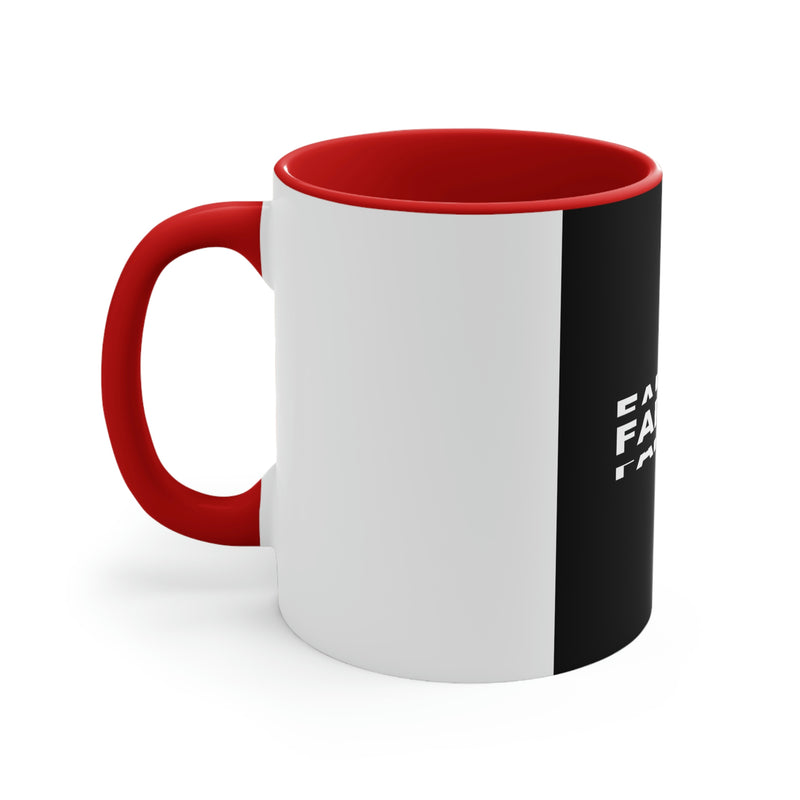 God is Faithful Accent Coffee Mug, 11oz