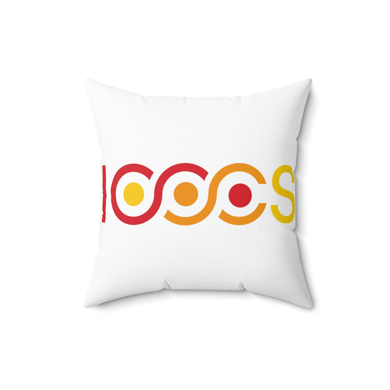 ICCCS Spun Polyester Square Pillow