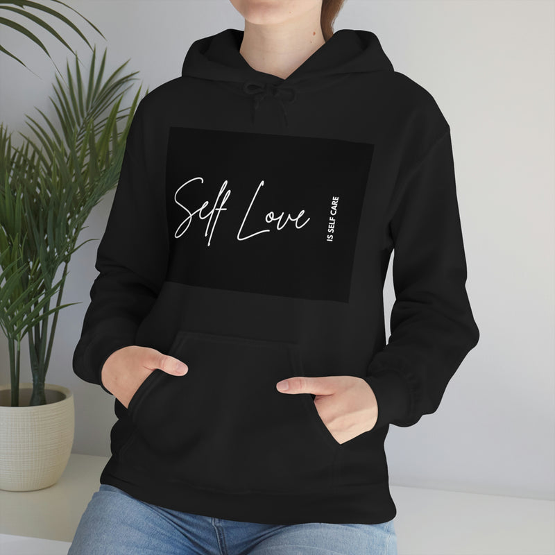 Self Love Is Self Care Unisex Heavy Blend™ Hooded Sweatshirt