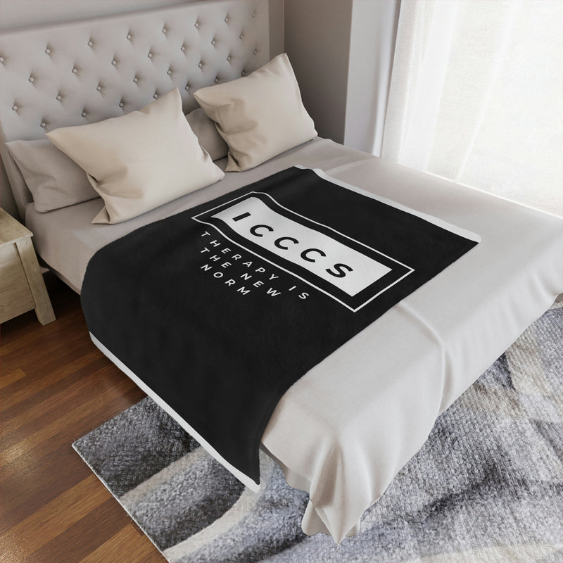 Therapy is the New Norm Minky Blanket