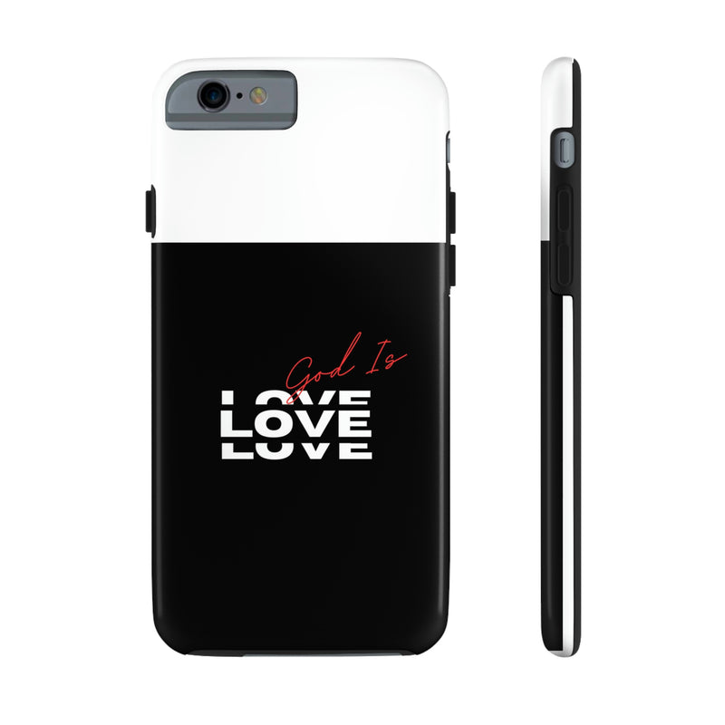 God is Love Tough Phone Cases, Case-Mate