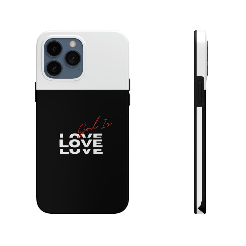 God is Love Tough Phone Cases, Case-Mate