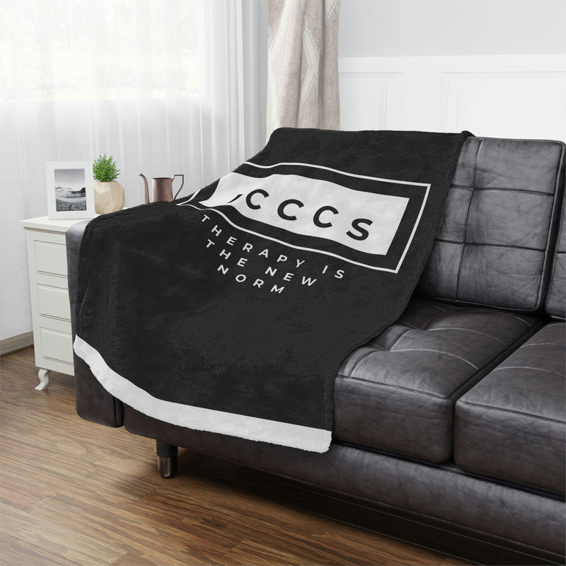 Therapy is the New Norm Minky Blanket
