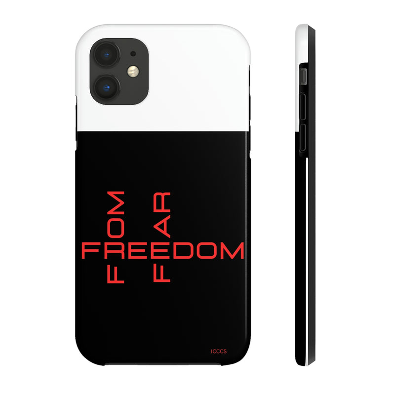 Freedom From Fear Tough Phone Cases, Case-Mate