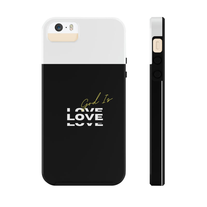 God is Love Tough Phone Cases, Case-Mate