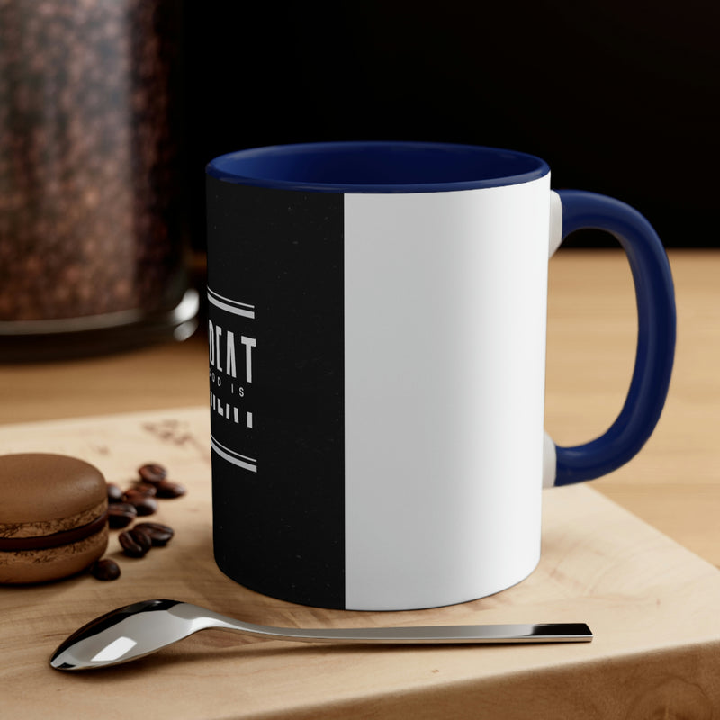 God is Great Accent Coffee Mug, 11oz