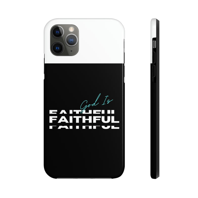 God is Faithful Tough Phone Cases, Case-Mate