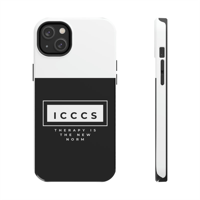 ICCCS Therapy is the New Norm Tough Phone Cases, Case-Mate