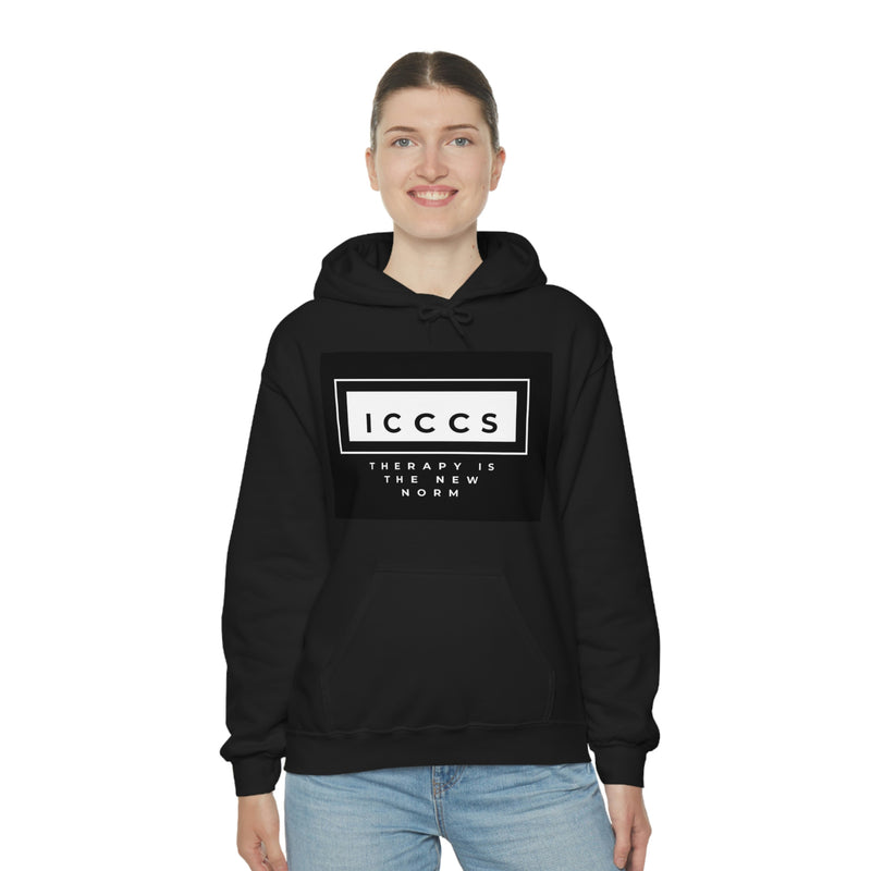 ICCCS Therapy Is The New Norm Unisex Heavy Blend™ Hooded Sweatshirt