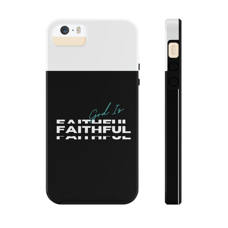 God is Faithful Tough Phone Cases, Case-Mate