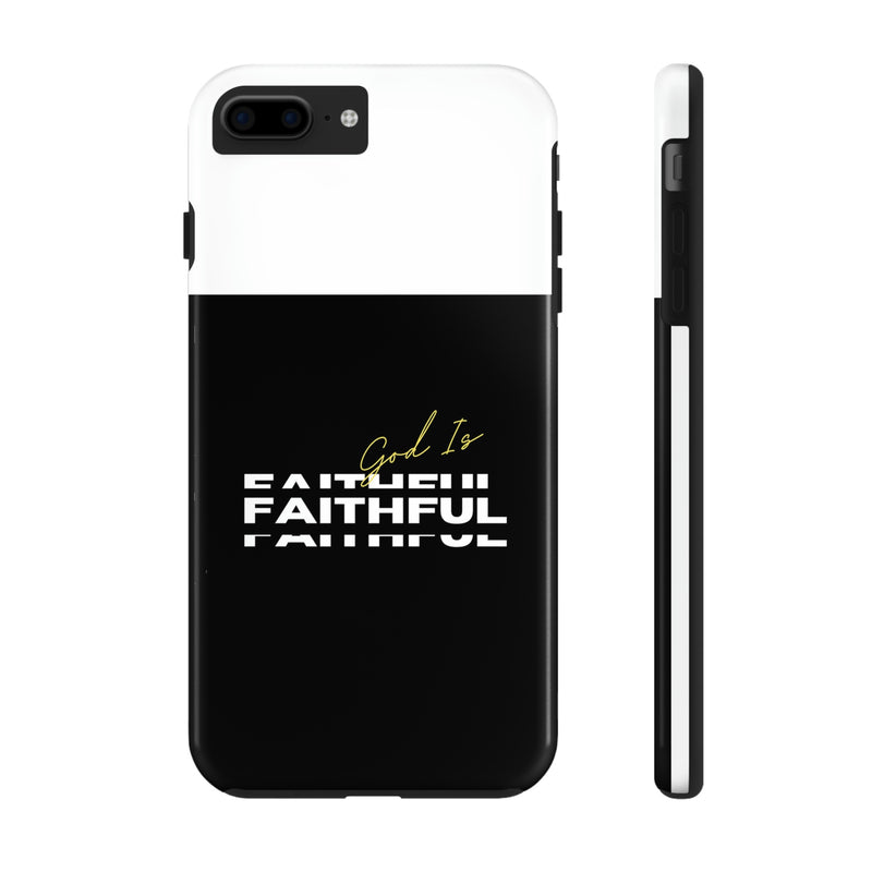 God is Faithful Tough Phone Cases, Case-Mate