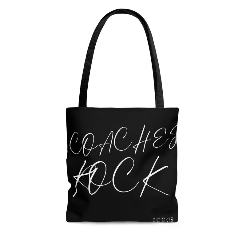 Coaches Rock AOP Tote Bag