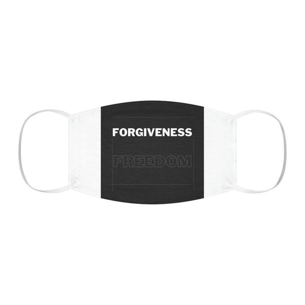 Forgiveness Freedom  Snug-Fit Polyester Face Mask