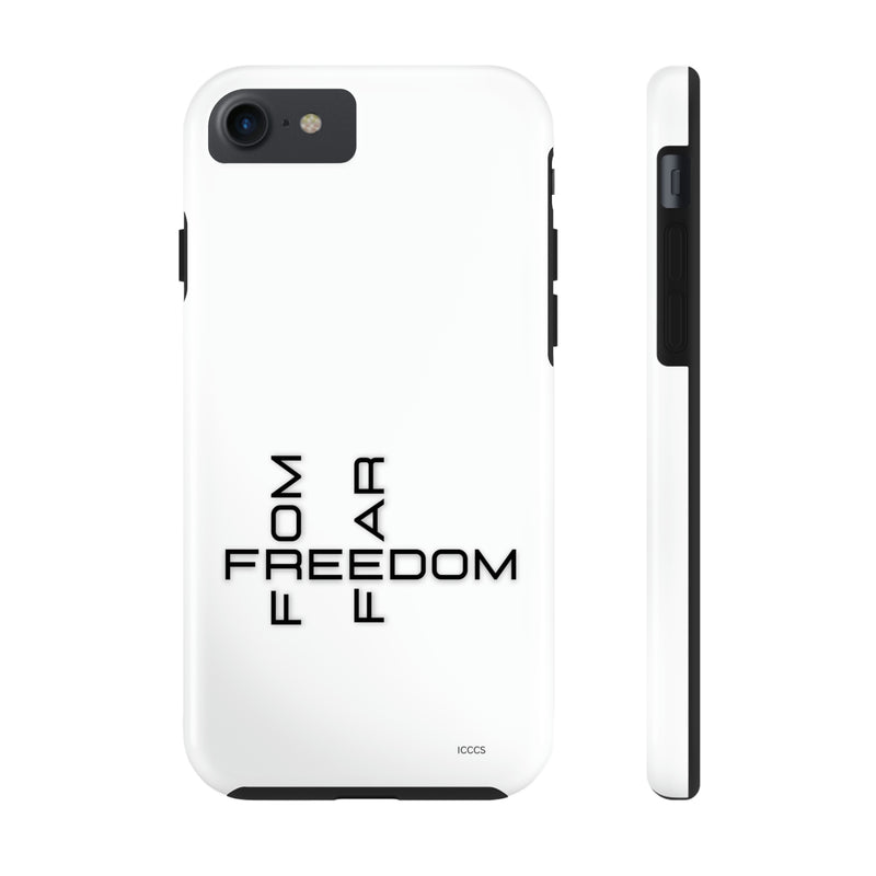 Freedom From Fear Tough Phone Cases, Case-Mate