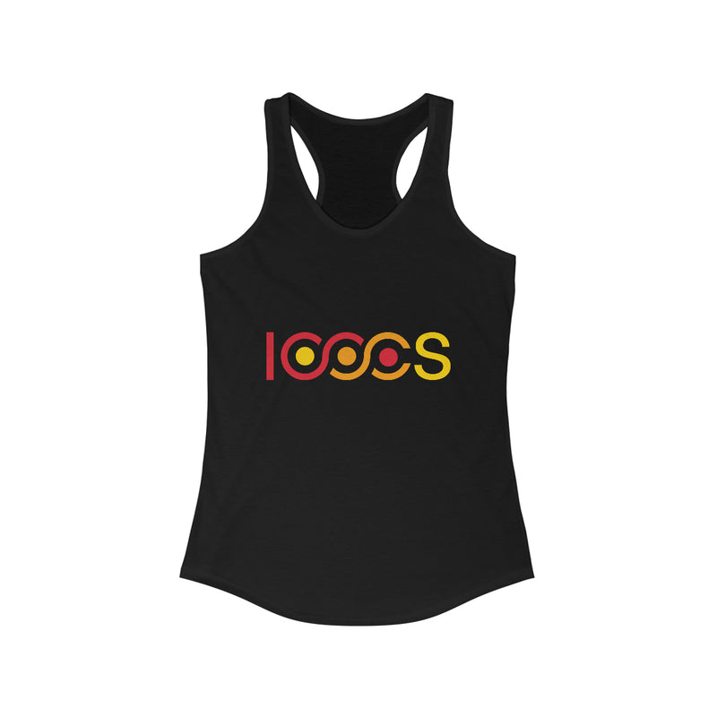 ICCCS Women's LOGO Ideal Racerback Tank - Black