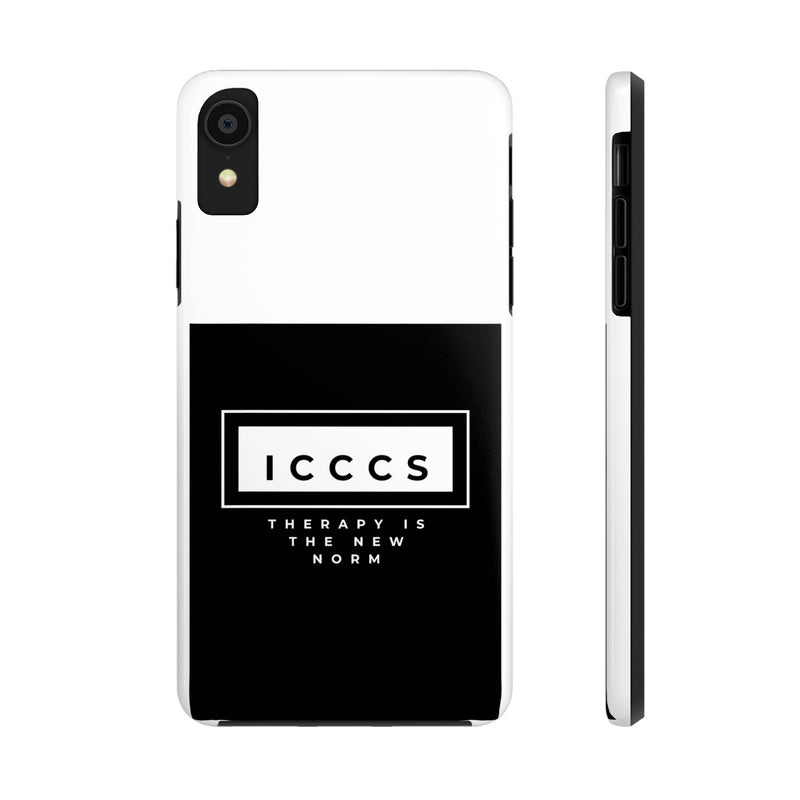 ICCCS Therapy is the New Norm Tough Phone Cases, Case-Mate