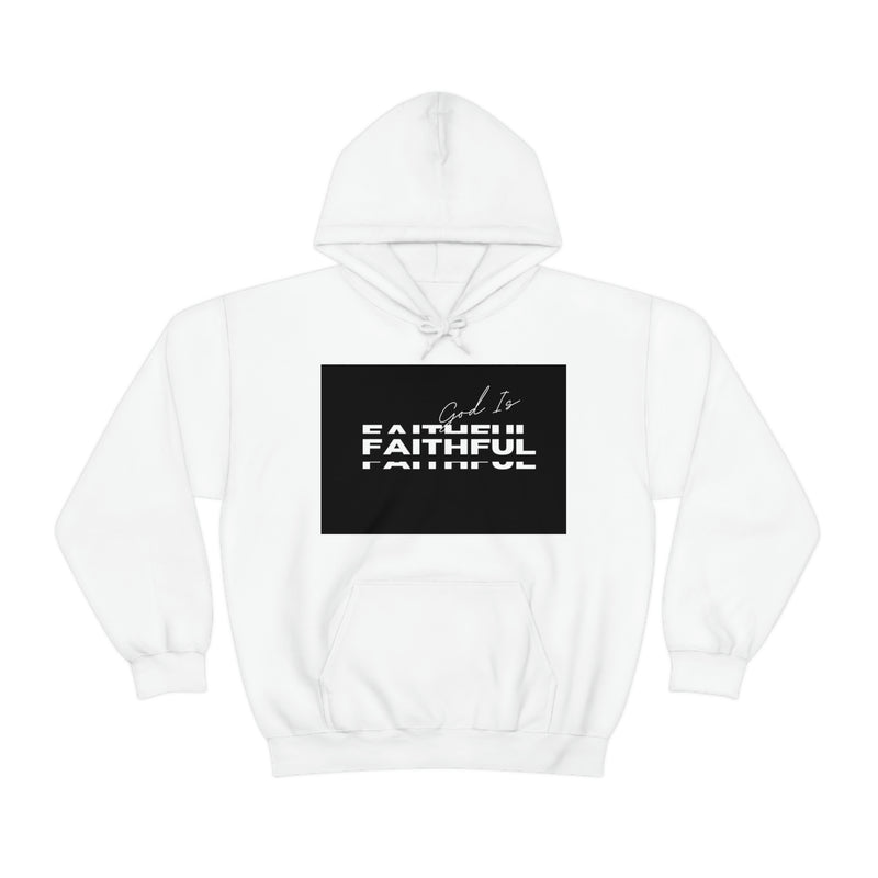 God Is Faithful Unisex Heavy Blend™ Hooded Sweatshirt